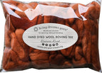 Wool Roving Hand Dyed. Super Soft BFL Combed Top Pre-Drafted - Image 2