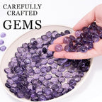 Meschett 50PCS Mini Glass Gems - Image 2