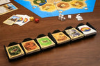 Card Holding Organizer for Catan Game, 6 Stacks of Cards, 3x15 inches, Non-Slip - Image 2