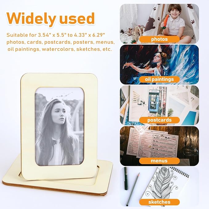 VOKOY 15 Pack Wooden Picture Frames - Image 7
