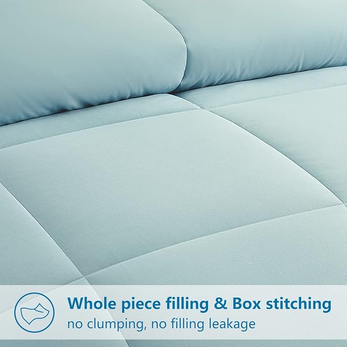 EASELAND Oversized Queen Down Alternative Comforter - Image 3