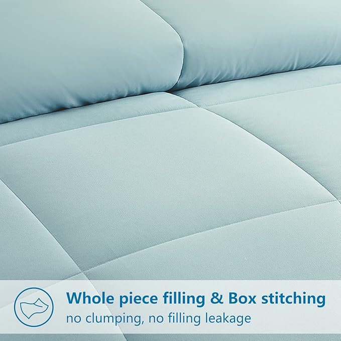 EASELAND Oversized King Down Alternative Comforter - Image 3