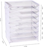 8-Tier Puzzle Organizer Rack, Wooden Puzzle Storage Holder - Image 2