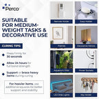 Perco Double Sided Tape Squares, 30 2"x2" Pre-Cut Mounting Squares – Strong - Image 3