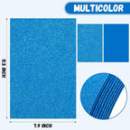10 Pack Glitter Foam Sheets Craft 8 x 12 inch | Sparkles Foam Paper - Image 2