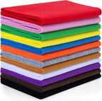 12 Rolls 8"x35" 1.4mm Thick Soft Felt Fabric Sheet 12 Assorted Classic Series - Image 8