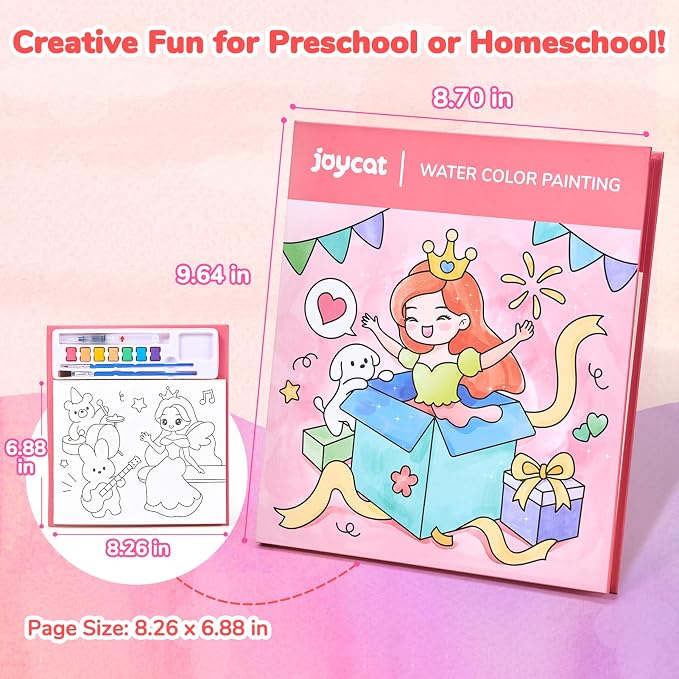 JoyCat Paint with Water Coloring Books - Image 4