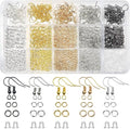 TOAOB 150pcs 5 Colors Earring Hooks Kit Hypoallergenic Ear Wires and 1000pcs by TOAOBTHEONEANDONLYBABY