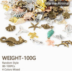 stino 100g Metal Pendant Charms - Image 4