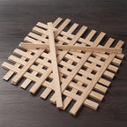 Wooden Dowels for Crafts, Wood Trim Wood Strips Planks Slats for Wall 1/8" × - Image 2