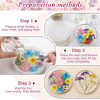 130 PCS Dried Pressed Flowers - Image 3