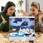 Teyva Daily 48 Pcs Arctic Animal Diorama Kit Habitat Project Box Set Arctic - Image 2