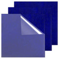 3 Pcs Glitter Blue Glossy Acrylic Sheets, 7.87 x 7.87 x 1/10 Inch Laser Cutting by Frddiud