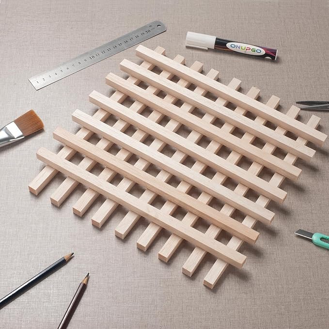 Balsa Wood Sticks, Balsa Wood Strips, Unfinished Wood Craft Sticks - Image 4