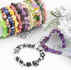 456 PCs Natural Chip Stone Beads, 5-8mm Irregular Multicolor Gemstones Loose - Image 7
