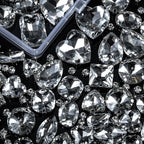 460 Pieces Sew on Rhinestones Glass Sewing Claw Gemstones and Crystals Metal - Image 2