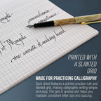 U.S. Art Supply Calligraphy Practice Paper Pad - Image 4