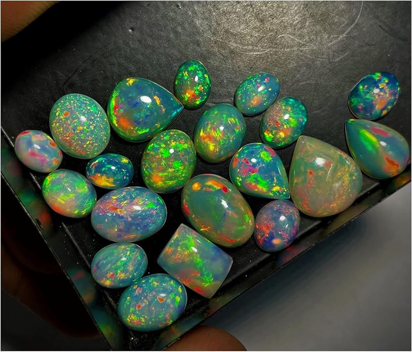 AAAA Ethiopian Opal Loose Gemstone Cabochons - Image 3