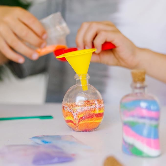 Melissa & Doug Created by Me! Sand Art Bottles Craft Kit - Image 7