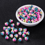 100pcs Mixed Polymer Clay Spacer Beads - Image 4
