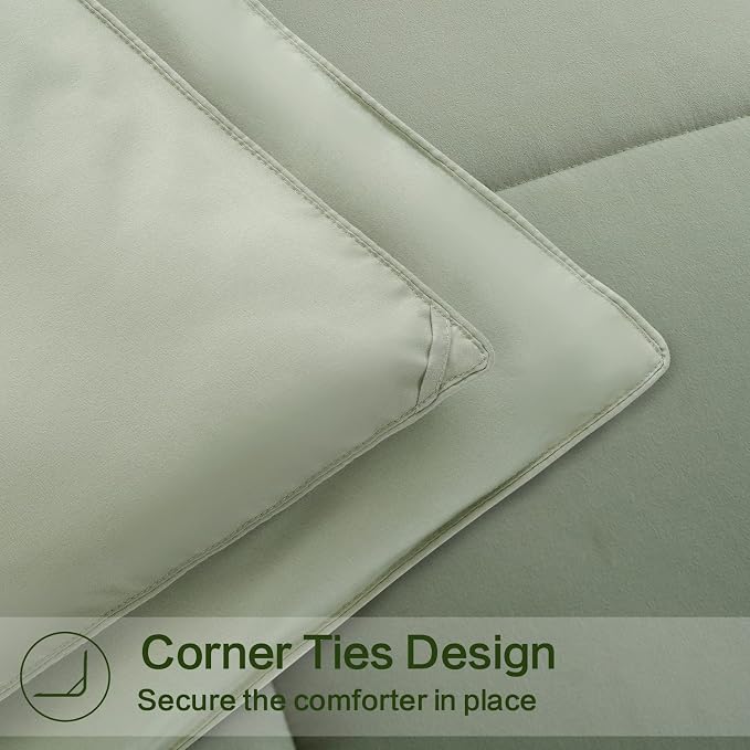 EASELAND Twin Size Down Alternative Comforter - Image 6