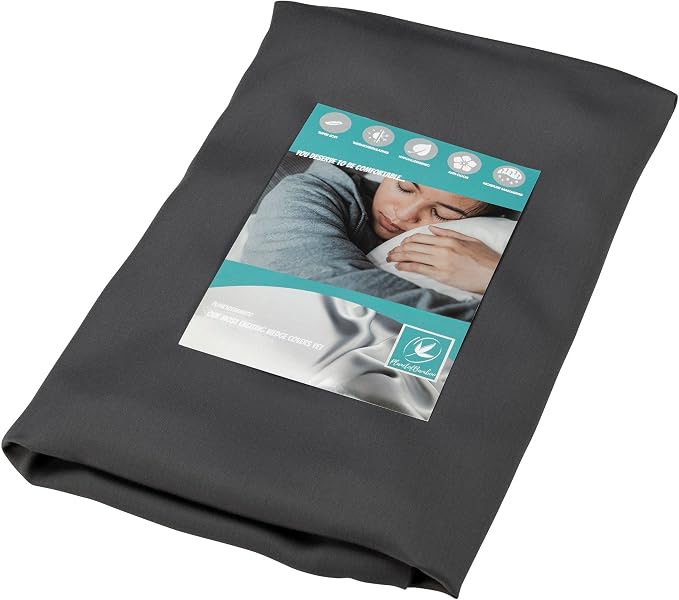 Bamboo Viscose Wedge Pillow Case Cover 24" W x 24" L x 10" H, Moisture-Wicking by PLANETOFBAMBOO