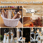 Wine Corks, Natural Soft Wood Wine Bottle Corks, Leakproof Tapered Corks - Image 6