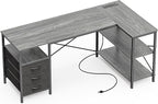 Huuger L Shaped Office Desk by Huuger