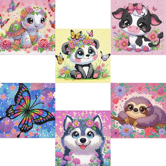 ZQEATRY 6 Pack Diamond Painting Kits by ZQEATRY