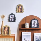 4x6 Ornate Gold Picture Frame, Vintage Roman Texture Photo Frame, Hand-Crafted - Image 7