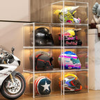GUDEMAY Large Clear Stackable Plastic Storage Bins - Image 5