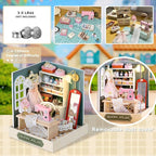 Flever Dollhouse Miniature DIY House Kit Creative Room - Image 6