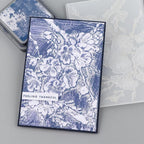 3D Embossing Folder for Card Making Embossing Flower Blossom Floral Plastic - Image 5