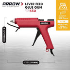 Arrow TR550 Heavy Duty Professional Electric Hot Melt Glue Gun - Image 3
