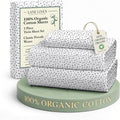 LANE LINEN 100% Organic Cotton Twin Bed Sheets, Mercerized Cotton Fully by LaneLinen