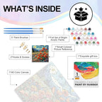 Yezavesu Framed Paint by Numbers Kit - Image 4