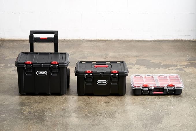 Keter Stack-n-Roll Modular Tools Organizer - Image 9
