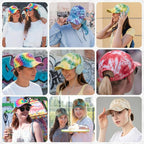 Syhood White Baseball Cap Blank Hat - Image 2