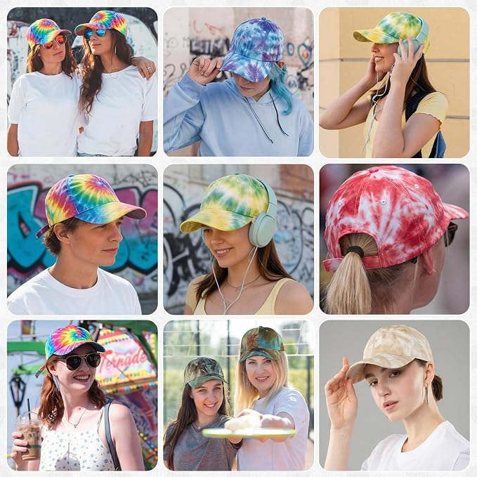 Syhood White Baseball Cap Blank Hat - Image 2
