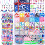 AIPRIDY 3200 Pcs Girls Toys Bracelet Making Kit, Unicorn/Mermaid Clay Beads by AIPRIDY