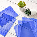 Lesnlok Blue Acrylic Sheets 1/8 inch Thick 3mm 2 Pack 8 x 10 Clear Plexiglass - Image 5