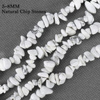 456 PCs Natural Chip Stone Beads, 5-8mm Irregular Multicolor Gemstones Loose - Image 3
