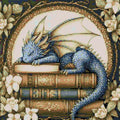 KYOQFVN Dragon Stamped Cross Stitch Kits by KYOQFVN
