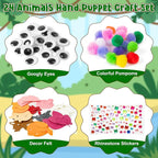 WATINC 24Pcs Hand Puppet Making Kit - Image 2