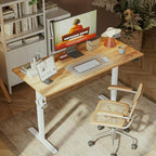 Agilestic Electric Standing Desk, 63 x 24 Inches Height Adjustable Desk - Image 2