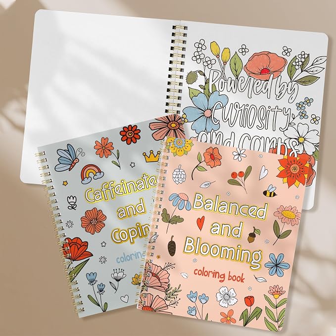 Beautiful Adult Coloring Book Set of 2 - Image 5