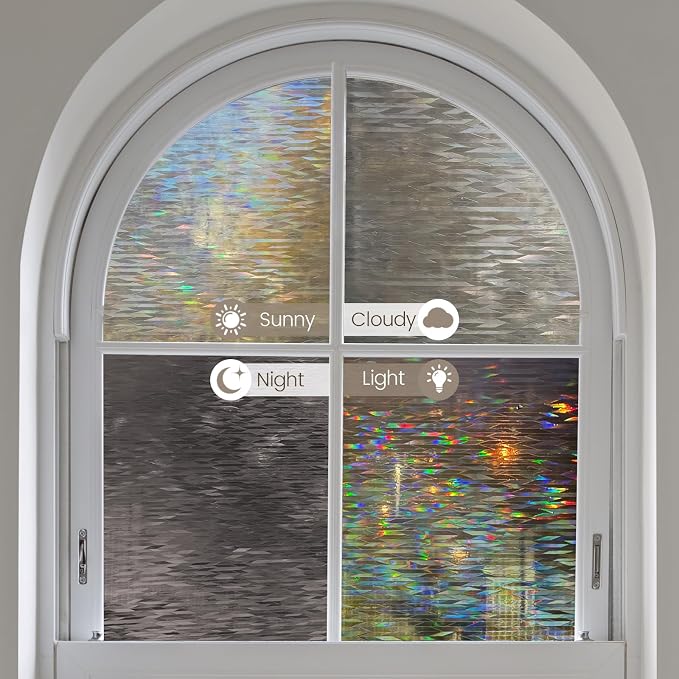 Decorative Stained Glass Window Film, Privacy Film - Image 4