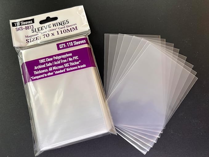 Sleeve Kings Magnum Lost Cities Card Sleeves 70 X 110 mm - Image 4