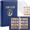 TaoBary Pressed Penny Book Holds 320 or 288 Coins, Pressed Penny Collection by TaoBary