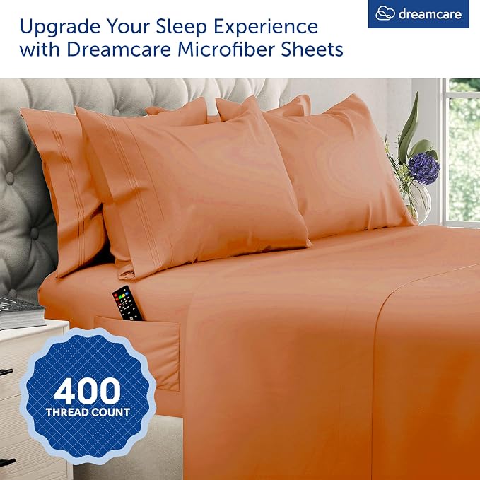 DREAMCARE King Size Sheets Set - Image 5